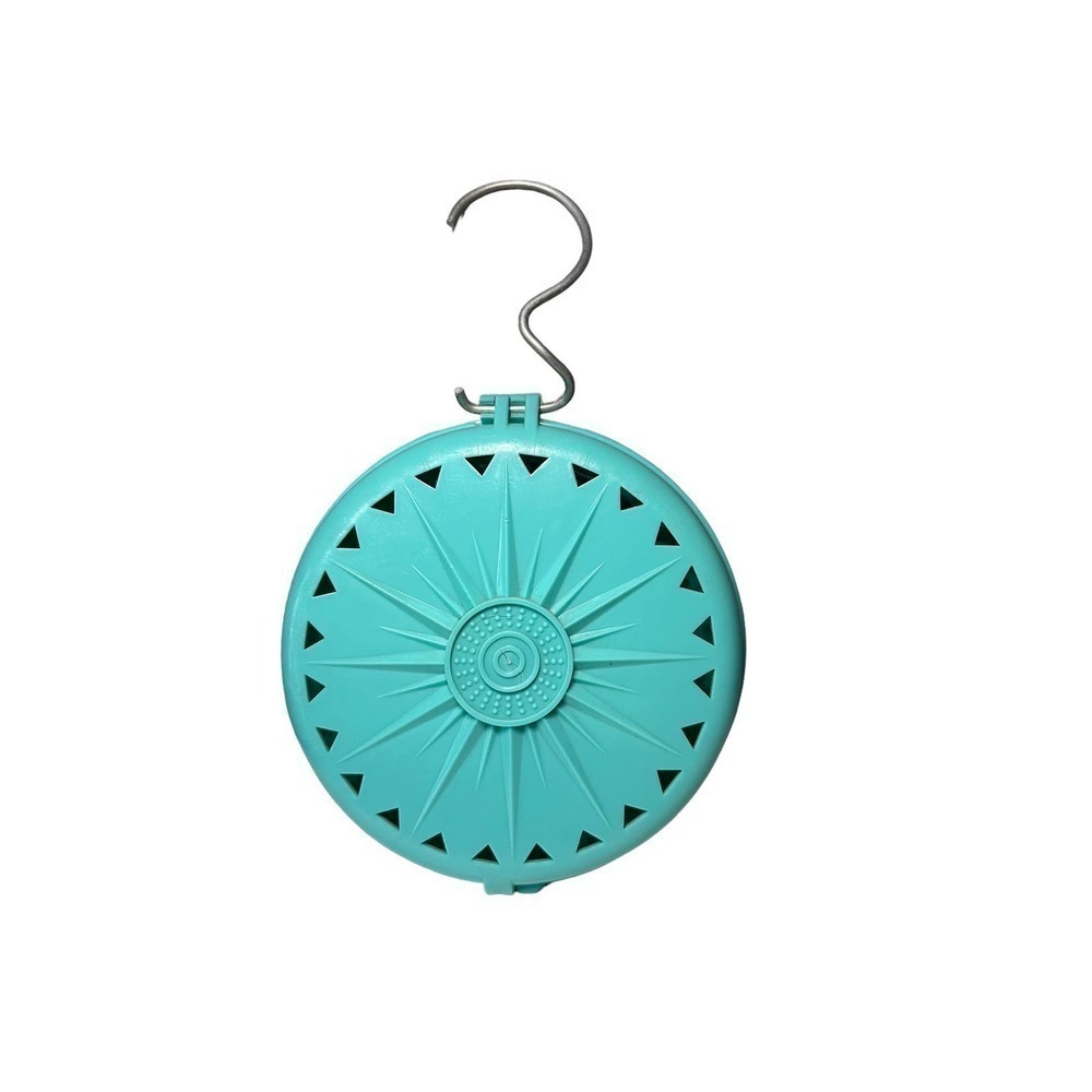 VINTAGE Fuller Brush Company turquoise room deodorizer holder